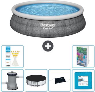 Bestway Piscina Bestway Fast Set Redonda - 457x84 Cm - 7-piezas S273