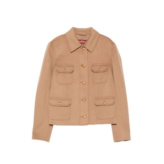 Max Mara Button-up Utility Jacket