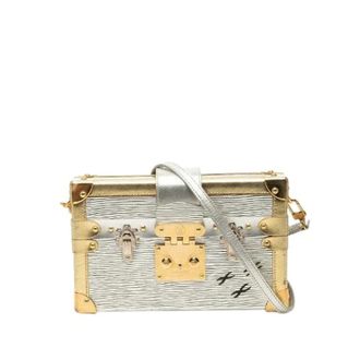 Louis Vuitton Pre-owned Vintage Cross Body Bag - Dames - Pre-owned - Grijs - Maat: ONE Size Leer