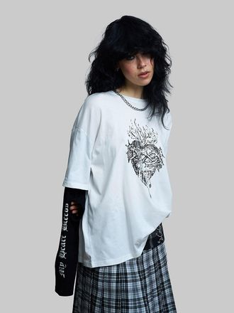 The Ragged Priest Bypass Camiseta blanco
