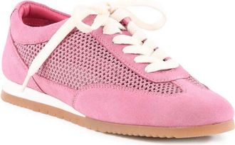 Seychelles Womens Naples Sneakers In Pink Suede