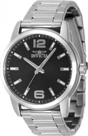 Invicta Celestial Quartz Black Dial Mens Watch 48491
