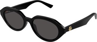Gucci GG2178S 001 Womens Sunglasses Black Size 53 - Free RX Lenses - Free RX Lenses