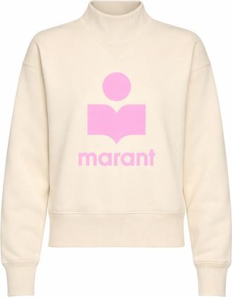Isabel Marant Moby Cotton Blend High Sweatshirt