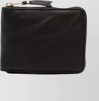 Comme Des Garçons leather wallet with coin pocket and card slots