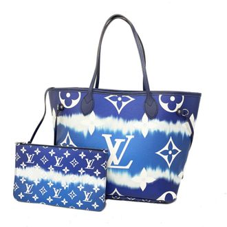 Louis Vuitton Blue Tote Bag (Pre-Owned)