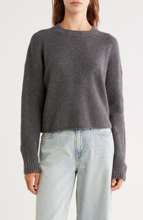 Abound Cozy Crew Pullover Sweater in Grey Medium Charcoal Htr at Nordstrom Rack, Size X-Small