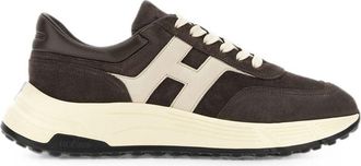 Hogan hyperlicht leren sneakers