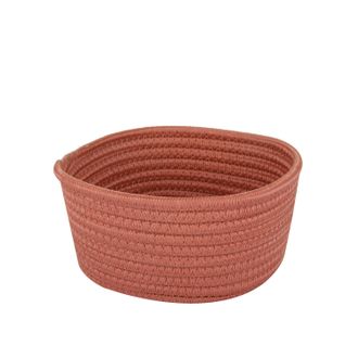 KASANOVA Cestino portaoggetti bagno 18x10 cm mattone in polipropilene