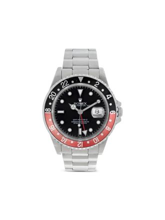 Rolex GMT-Master II Coke 40 mm horloge - Zwart