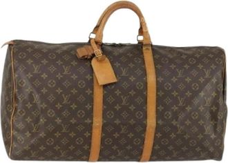 Louis Vuitton Pre-owned Weekend Bags, female, Brown, Size: ONE SIZE Pre-owned Weekend Bag