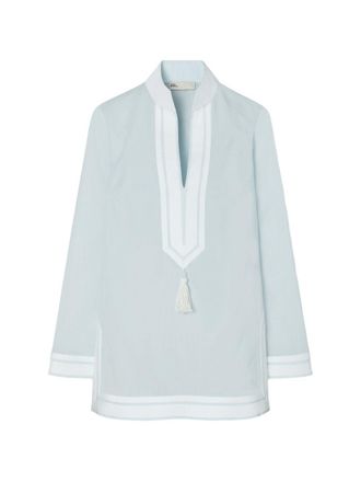 Tory Burch Womens Dresses Blue