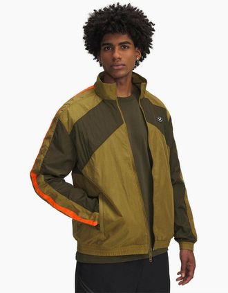 Under Armour Mens Icon Wvn Track jk - Green - Size: 44/Regular