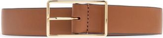 Tory Burch Leren riem - Dames - Riemen - Bruin - S - Leer - Accessoires