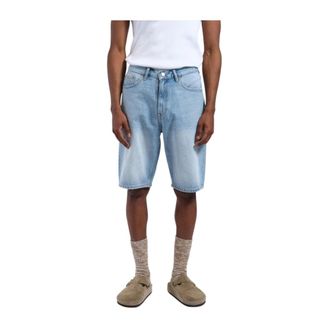 Dr. Denim Heren, Korte broeken, Blauw, Maat: W29 Katoen
