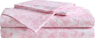 Betsey Johnson Fairytale Floral Sheet Set in Light Pastel Pink at Nordstrom Rack, Size Twin X-Long