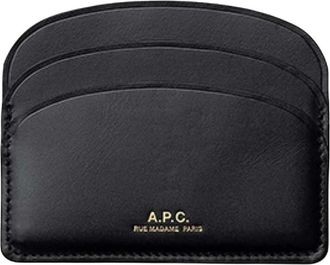 A.P.C. Portacarte Demi-Lune - - Accessories - unisex - Nero - ONE SIZE