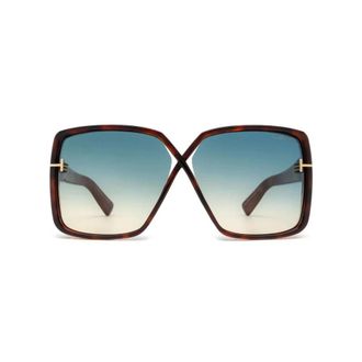 Tom Ford unisex, Accessoires, Bruin, Maat: 63 MM