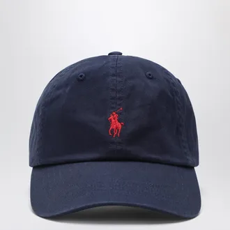 Polo Ralph Lauren Cappello da baseball newport navy / red con logo