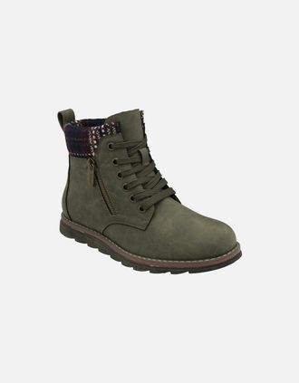 Lotus Womens Montreal Womens Ankle Boots - Green - Size: 6