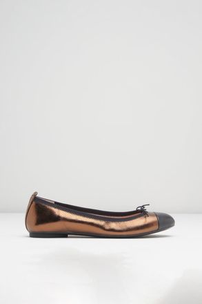 Bloch BLOCH Ladies Chara Ballet Pumps, Light Bronze Leather