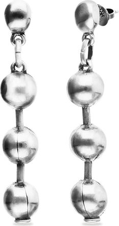 UNOde50 Long Ball Earrings Plated in Sterling Silver at Nordstrom