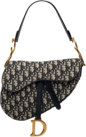 Dior Pre-owned Dior Oblique Canvas Saddle Bag Ladies 4F5GHTS20JM2NIKH