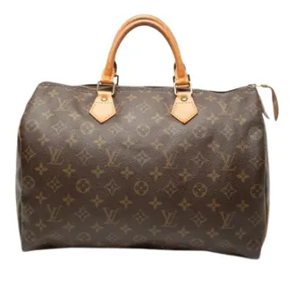 Louis Vuitton Pre-owned Handbags, female, Brown, Size: ONE SIZE Pre-owned Speedy 35