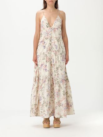 Twinset Bloemenlagend Maxi-jurk