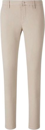 Jacob Cohen Chinos Bobby - Heren - Chinos - Beige - W34 - Katoen - Broeken