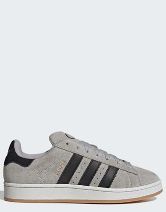 adidas Originals Campus - Scarpe anni 00 grigio due / nero core