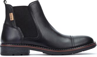 Pikolinos YORK Mens Leather Ankle Boots, Black/White, 10.5 UK