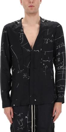 Rick Owens Camisa Larry Fogpocket - Shirts - Hombre - Negro - L