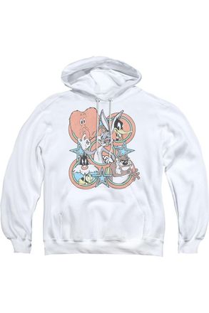 Gildan Looney Tunes Screen Stars Adult Pull Over Hoodie / Hooded Sweatshirt
