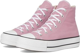 Converse Chuck Taylor All Star Lift Platform - Hi Womens Shoes Cliffside Rose/White/Black : 7.5 B - Medium, Canvas