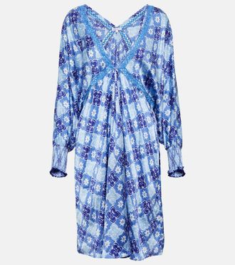 Poupette St Barth Miniabito asimmetrico Allegra