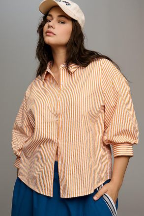 English Factory Striped Buttondown Shirt