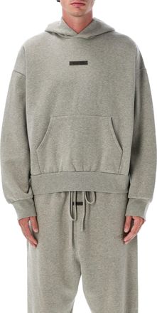 Fear of God Essentials Fear Of God Classic Fleece Hoodie Concrete Heater