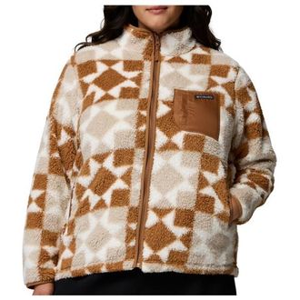 Columbia West Bend Print Full Zip II Fleecejacke f&uuml;r Damen | beige
