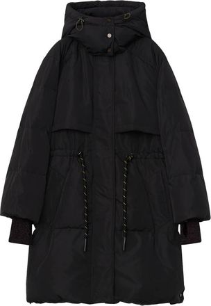 Day Birger Et Mikkelsen Winter Puff Jack met Trekkoord Taille - Dames - Parka Jassen - Zwart - L - Polyester - Jassen