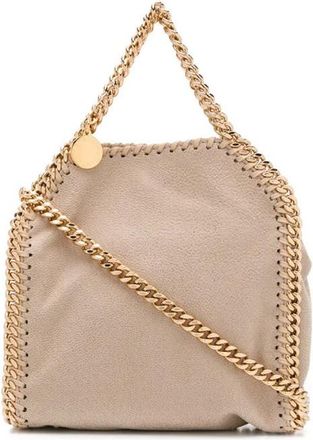 Stella McCartney Beige Falabella Tiny Tote