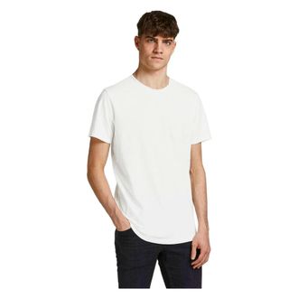 Jack & Jones T-Shirts, male, Beige, 2XL, Cotton Mens Tee - Spring/Summer Collection