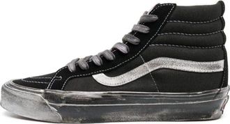 Vans (WMNS) Vans OG Sk8Hi LX Stressed Black White VN0A4BVBBA21