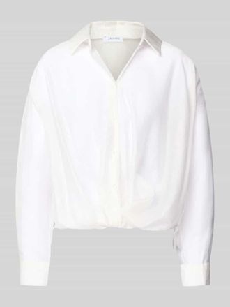 Zabaione Relaxed Fit Bluse mit Knopfleiste Modell Ma44raa in Weiss, Gr&ouml;&szlig;e XL