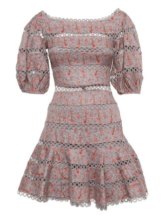 Zimmermann floral mini dress - Pink