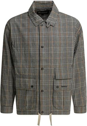 Barbour Jassen, Heren, Veelkleurig, L, Katoen, Westoe Check Casual Jacket
