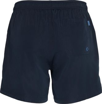 Joop Badeshorts JOOP Solid, Herren, Gr. L, N-Gr, blau (schwarz sapphire), Microfaser, Obermaterial: 100% Polyester, unifarben, Badehosen Badeshorts, Cornfl