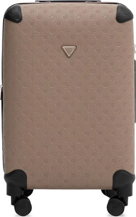 Guess Co Valigia goffrata Wilder - Toni neutri