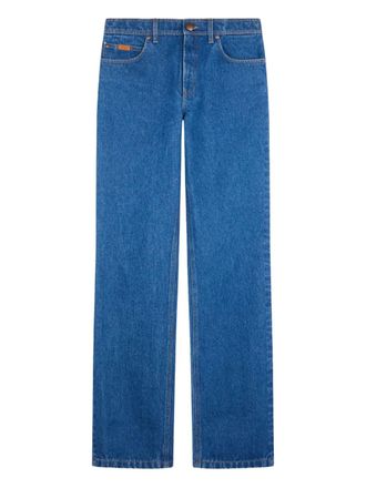 Tod's back-patch jeans - Blue