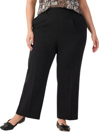 Nic+Zoe NIC+ZOE Plus Avenue Summer Wide-Leg Crop Trouser